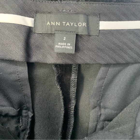 Ann Taylor Black Velvet Pants - Picture 5 of 7